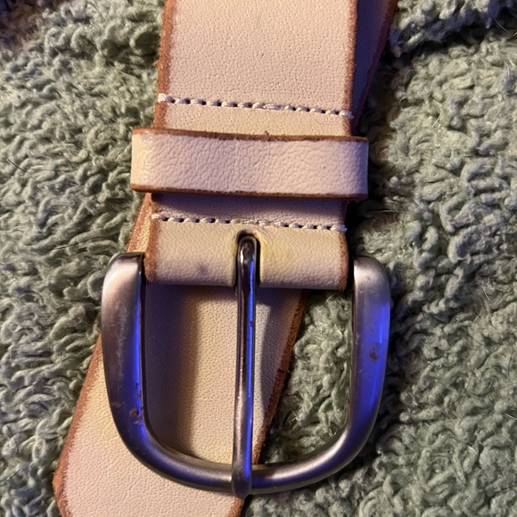 🖤GAP Cream Leather Belt - Picture 4 of 5